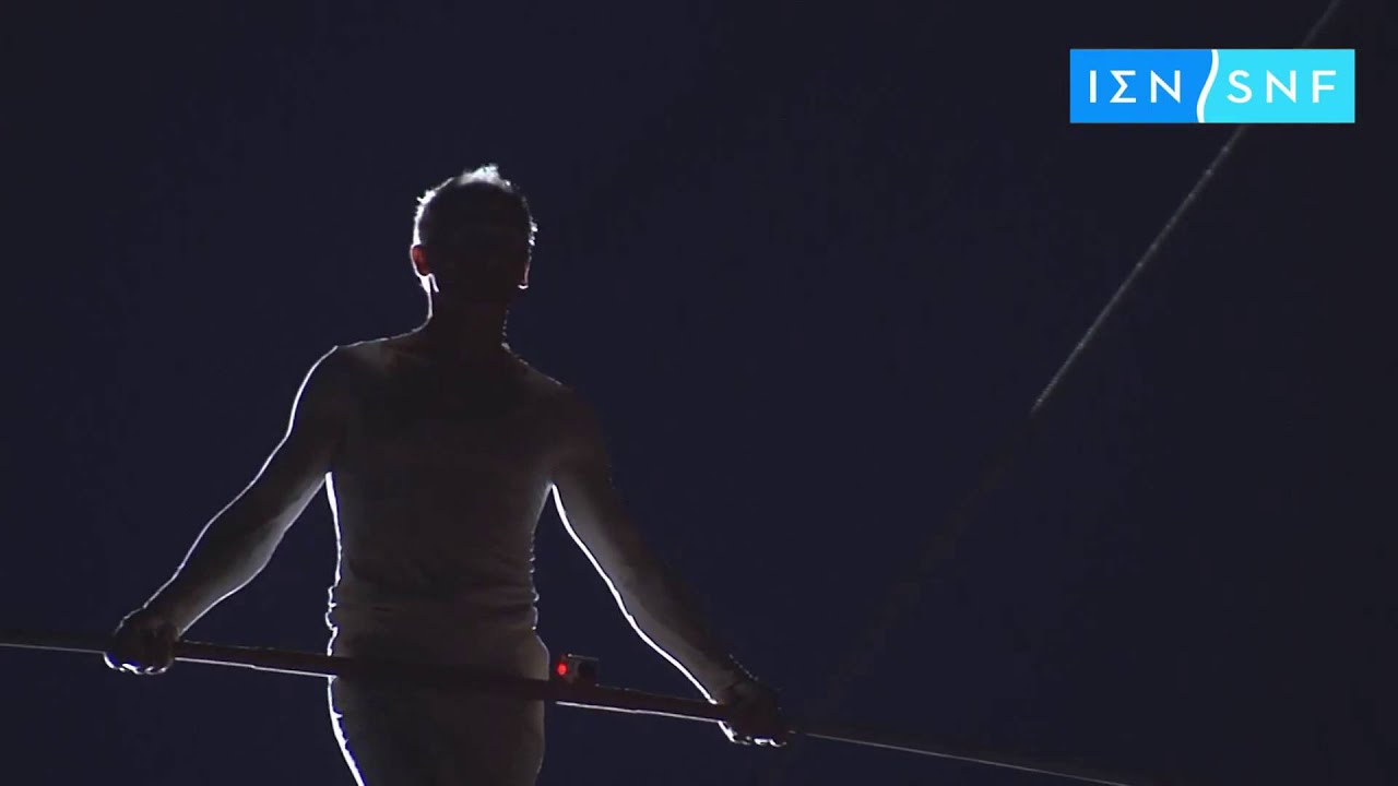 High-Wire above the city of Athens    by David Dimitri