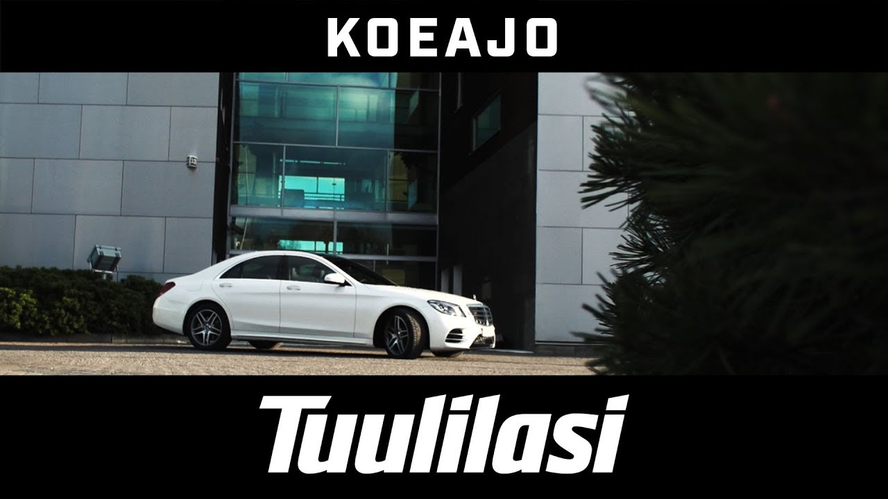 Koeajo: Mercedes Benz S 400 d 4Matic - Tuulilasi
