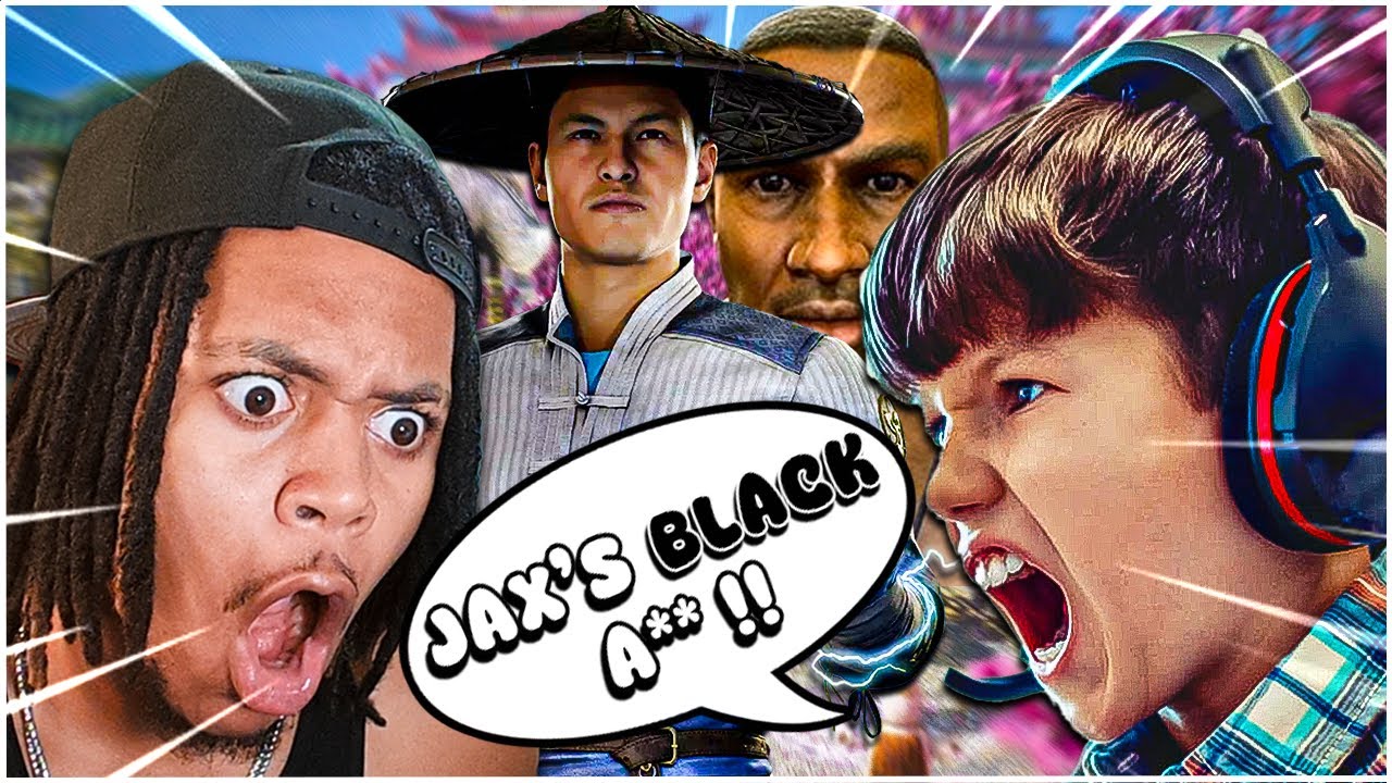 PLAYED AGAINST A RACIST PLAYER IN MK1!!