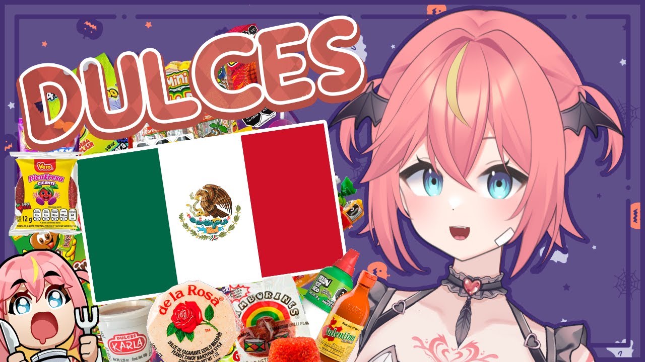 PROBANDO DULCES de MÉXICO por PRIMERA VEZ 🍭🎃 【 VTUBER 】 | Kotori Hikari 🔥🐦