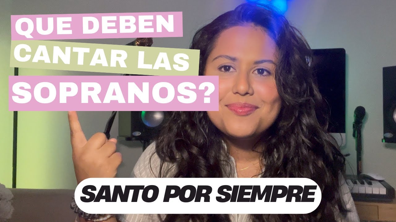 Segunda voz (armonía) SOPRANO – Santo por Siempre