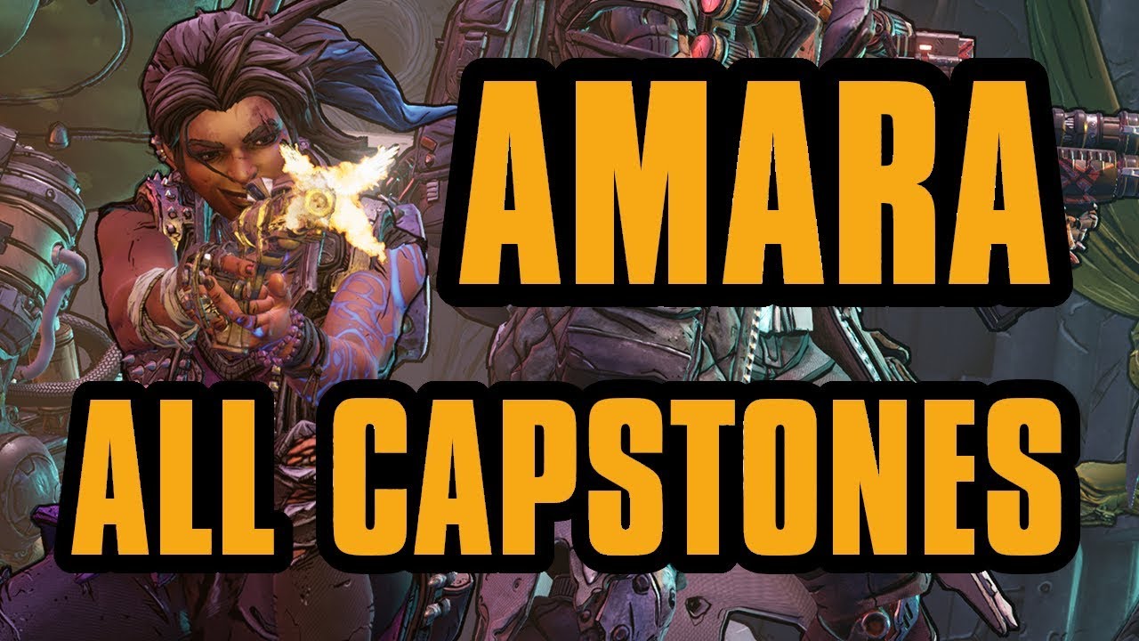 Borderlands 3 - Amara: All Capstones Gameplay