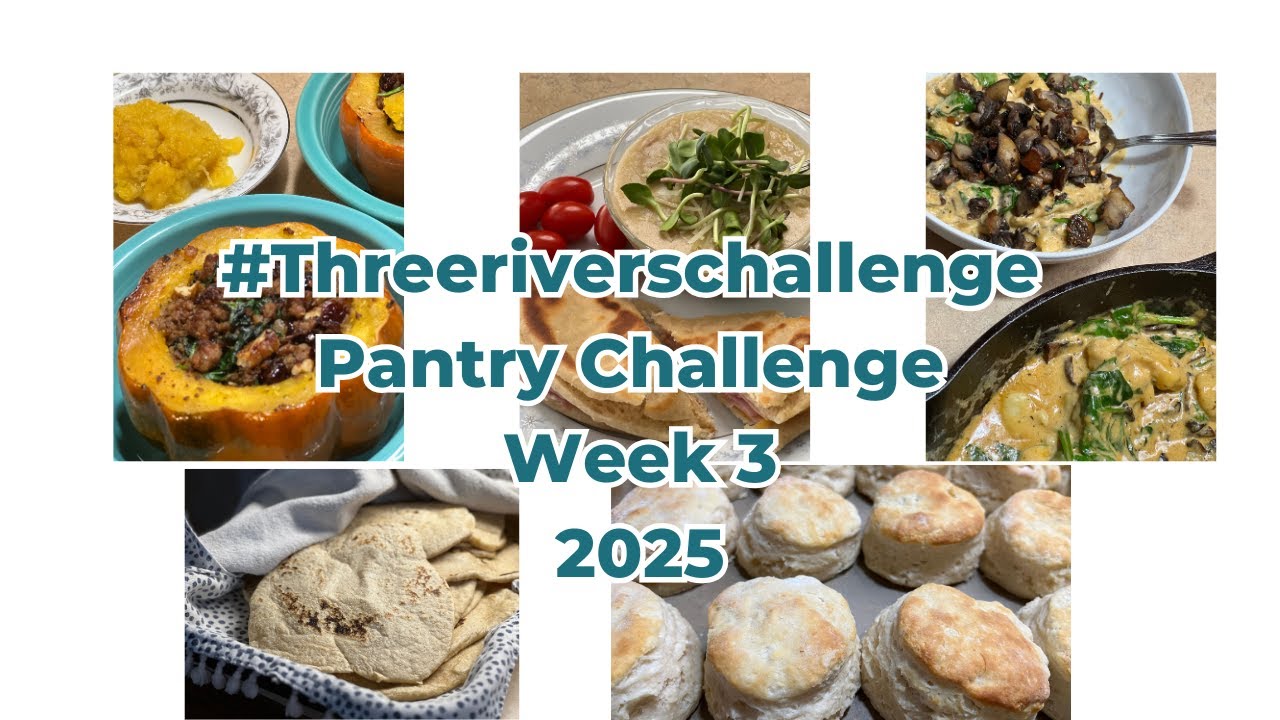 #threeriverschallenge  Week 3 2025 | Pantry Challenge | No Spend January
