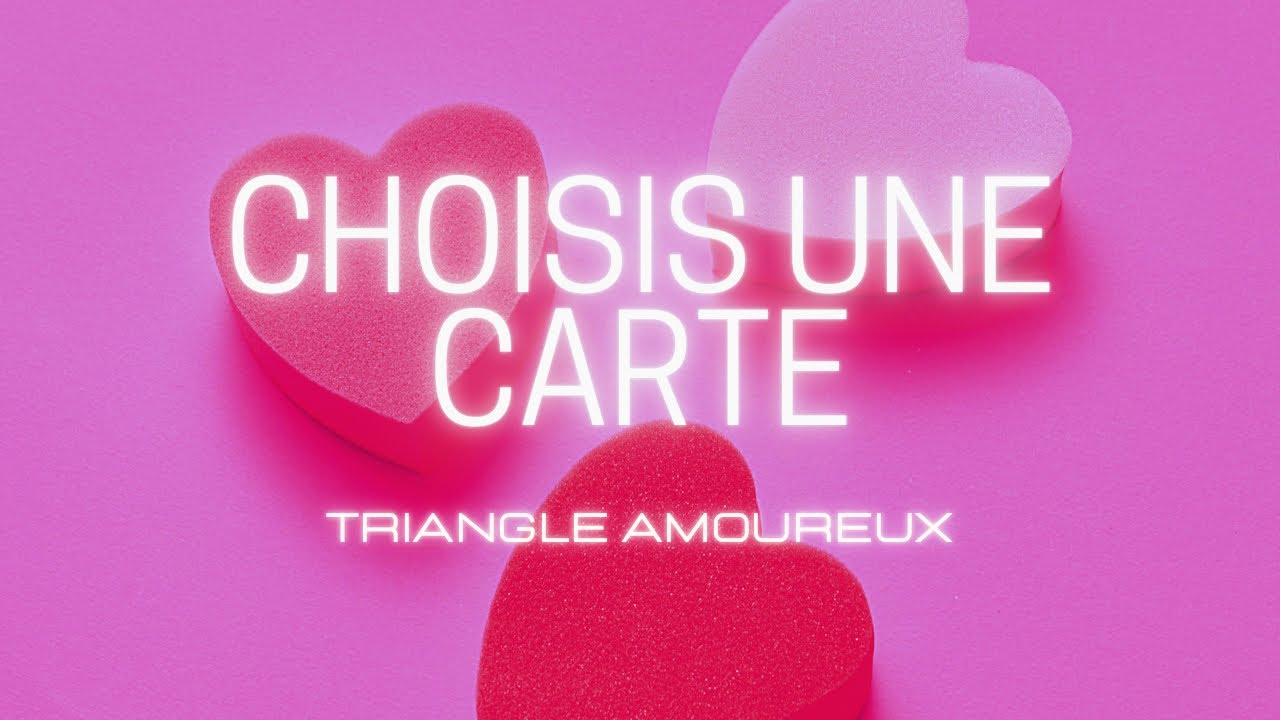 Triangle amoureux ❤️💜💛 Guidance sentimentale 🌹3 Choix