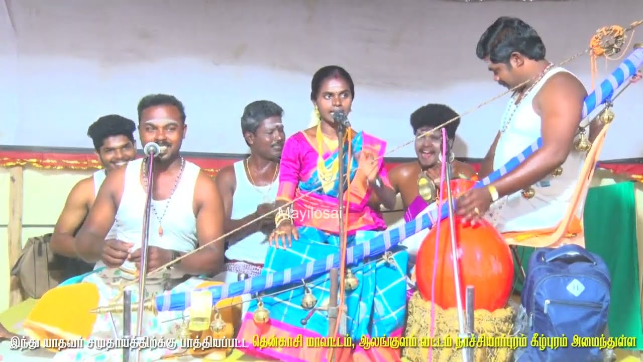 சுடலை மாயாண்டி கதை | பண்பொழி ஆறுமுகச்செல்வி வில்லுப்பாட்டு | MAYILOSAI | TAMIL