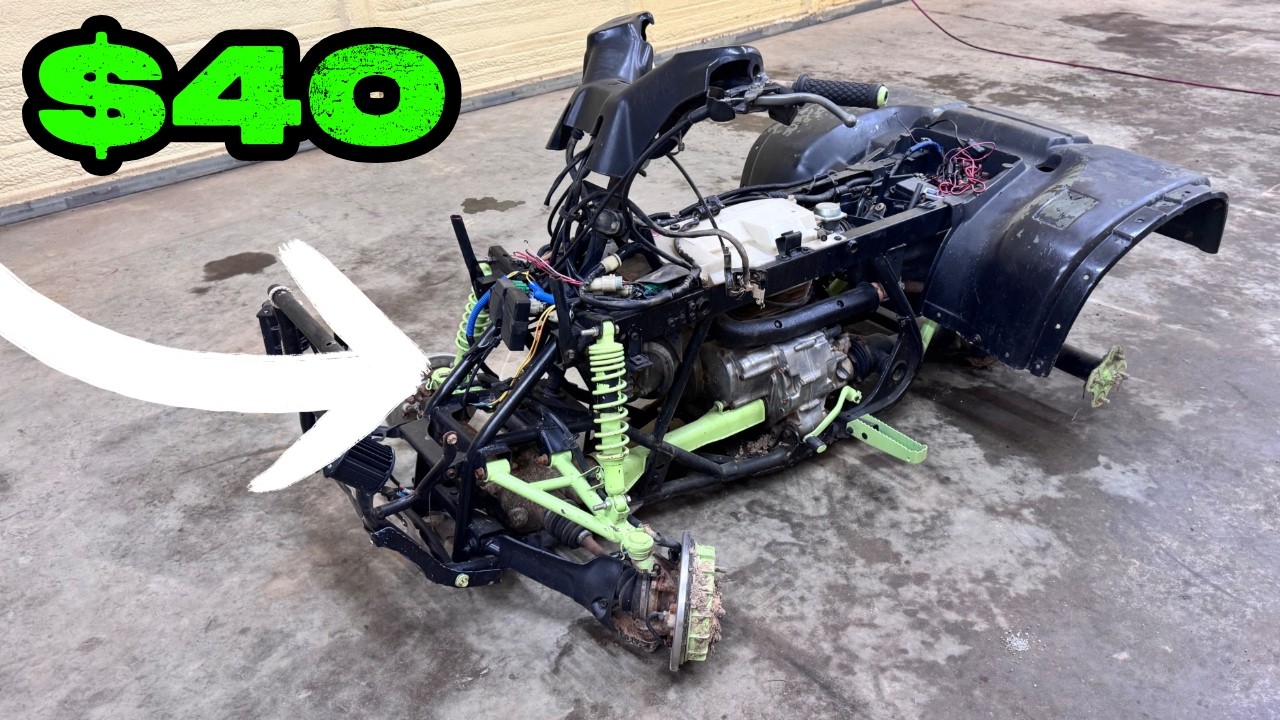 Fixing The CHEAPEST Fourwheeler