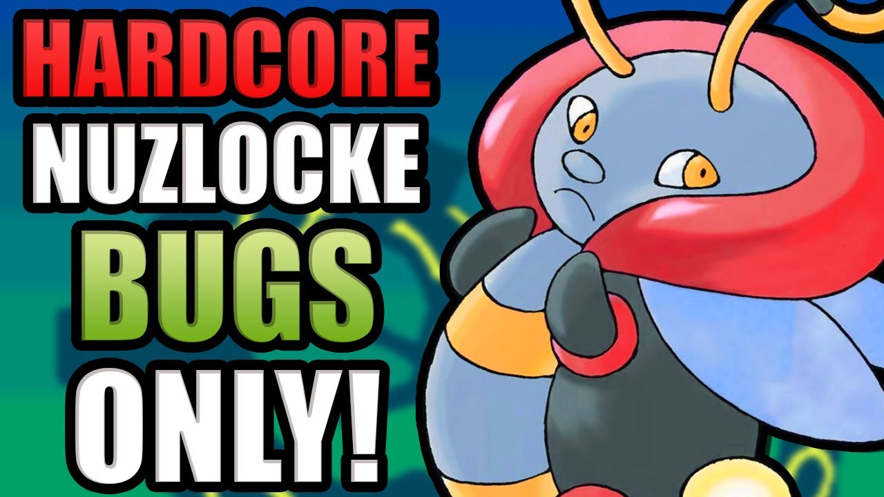 Pokémon Emerald Hardcore Nuzlocke - Bug Types Only! (No items, no overleveling)