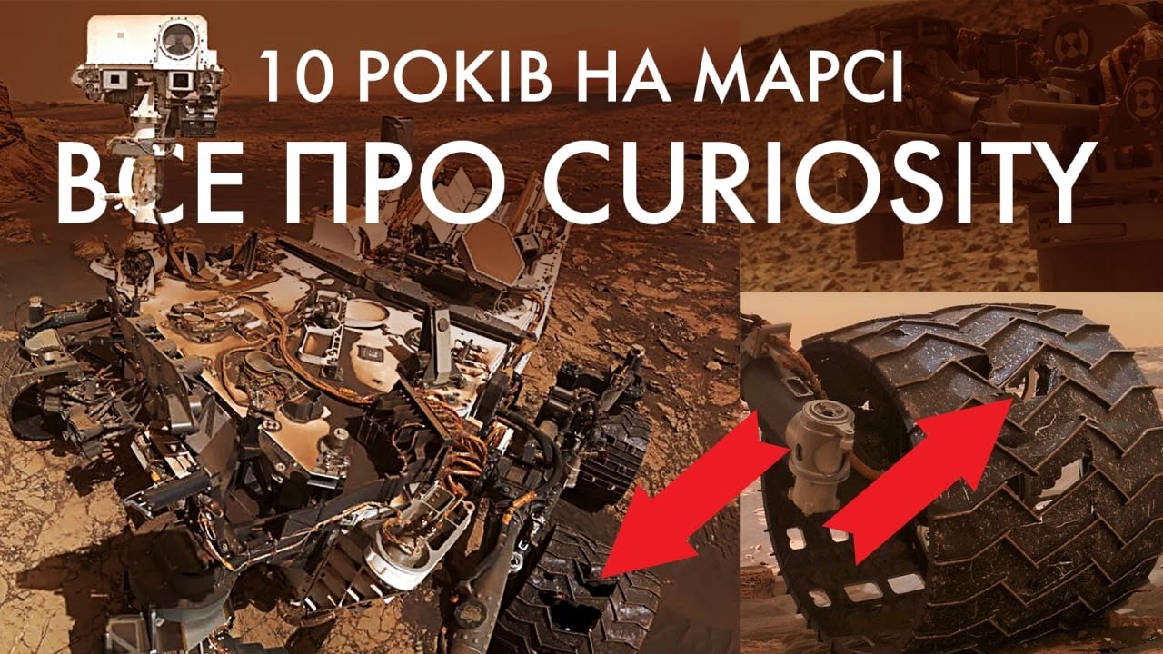Що Curiosity за 10 років знайшов на Марсі: Повна історія місії (2022)