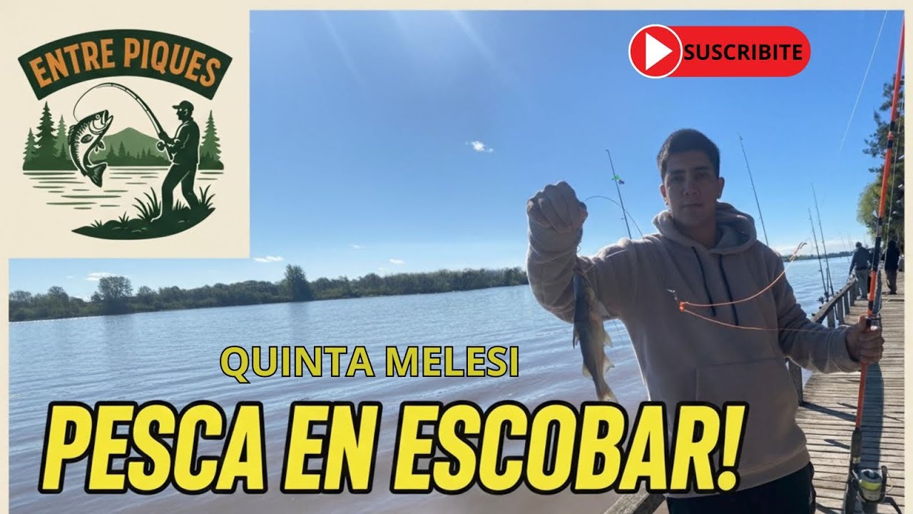 Pesca en Escobar /camping /variada /rio