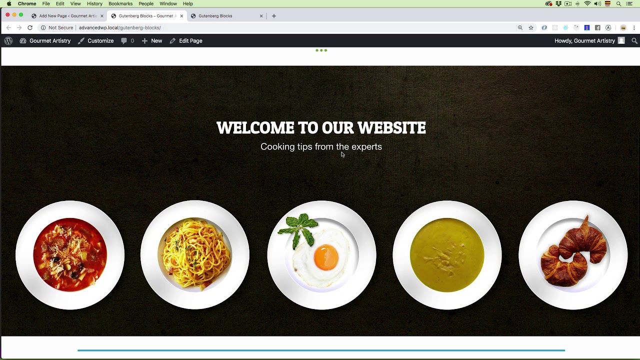 Advanced WordPress Course - Gutenberg Development