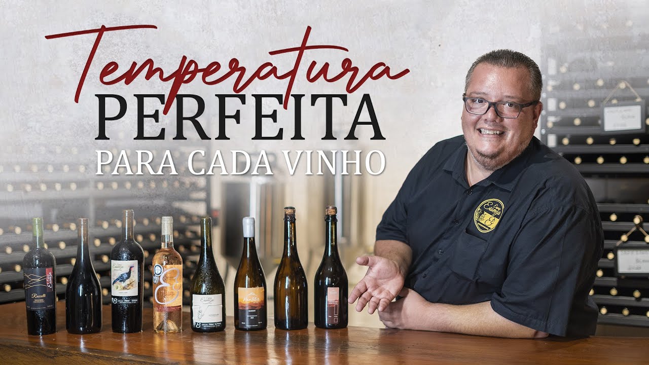 QUAL A TEMPERATURA PERFEITA DE CADA VINHO ?