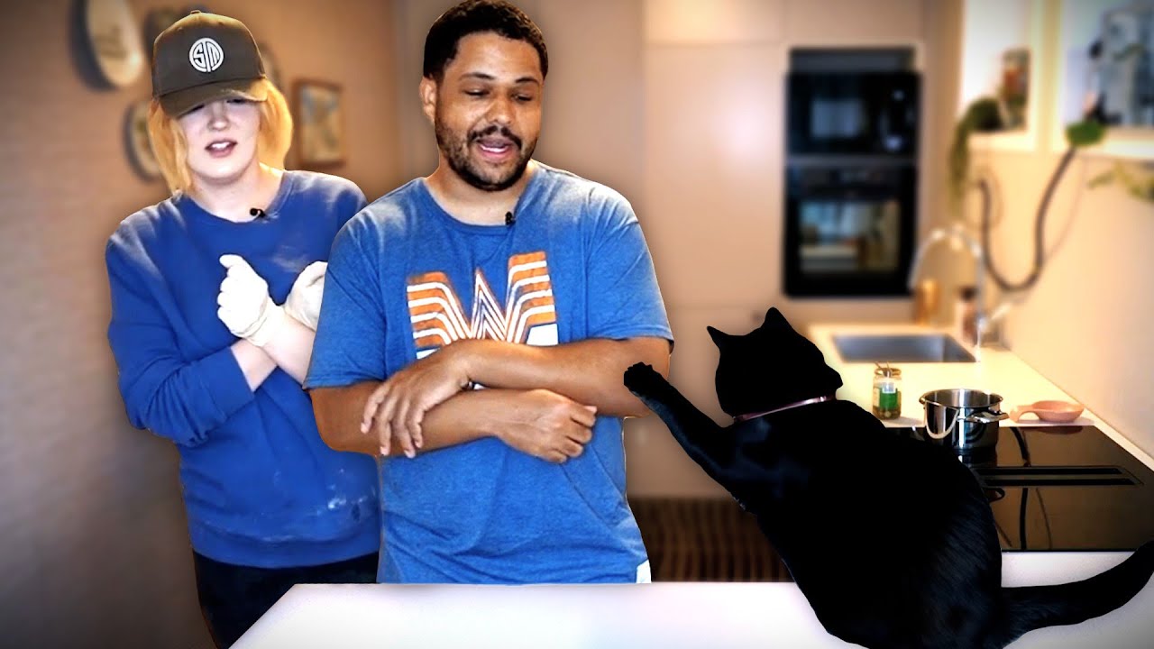 We Got BULLIED By A Cat On Our Cooking Stream...