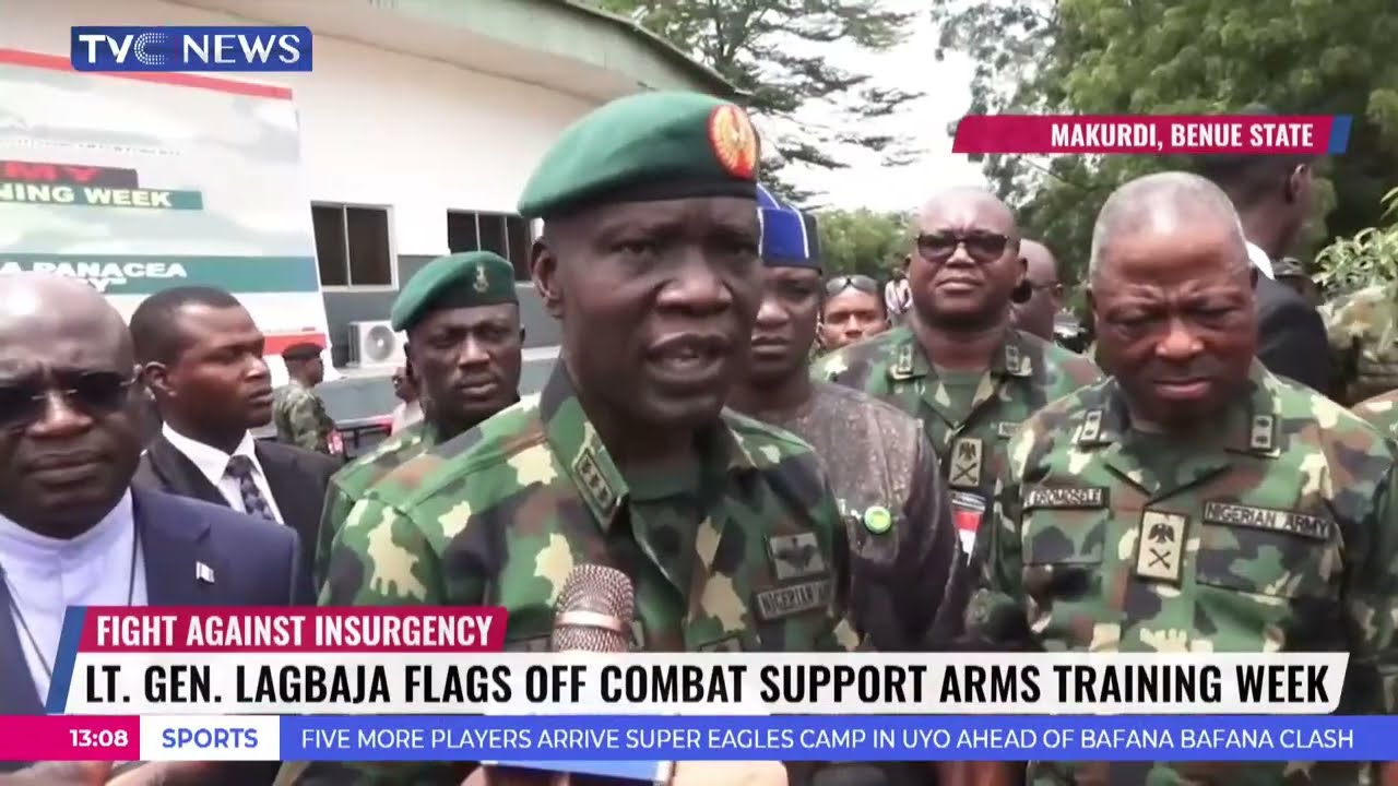 LT. General Lagbaja Flags Off Combat Support Arms Training Week
