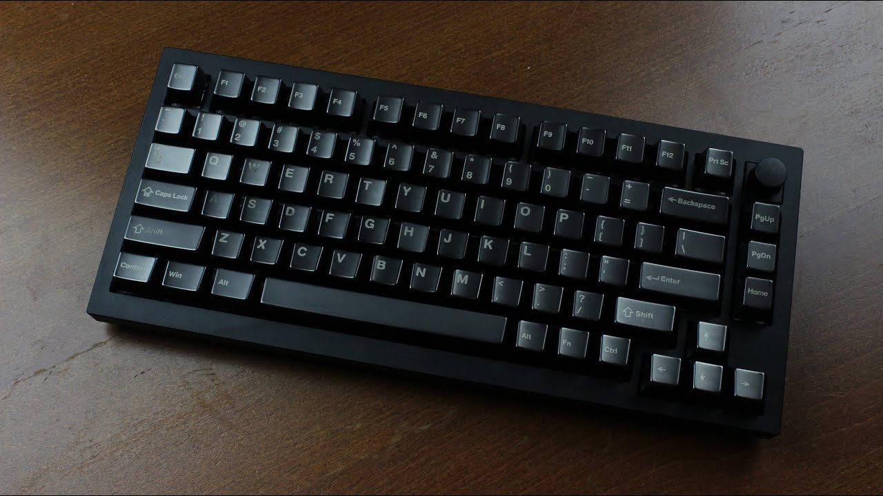Awekeys metal keycap review (titanium black edition)