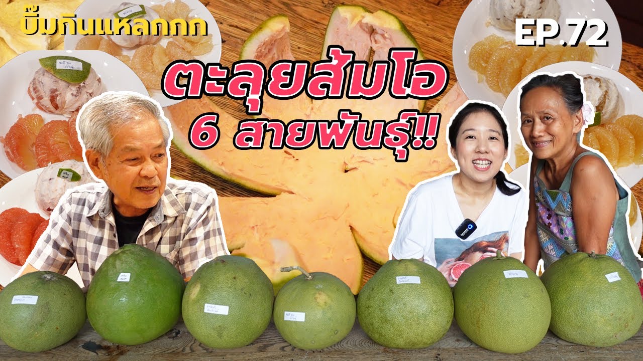 (ซับไทย) บิ๊มกินแหลก พากินส้มโอ 6 สายพันธุ์แบบคน 2 Gen - EP. 72