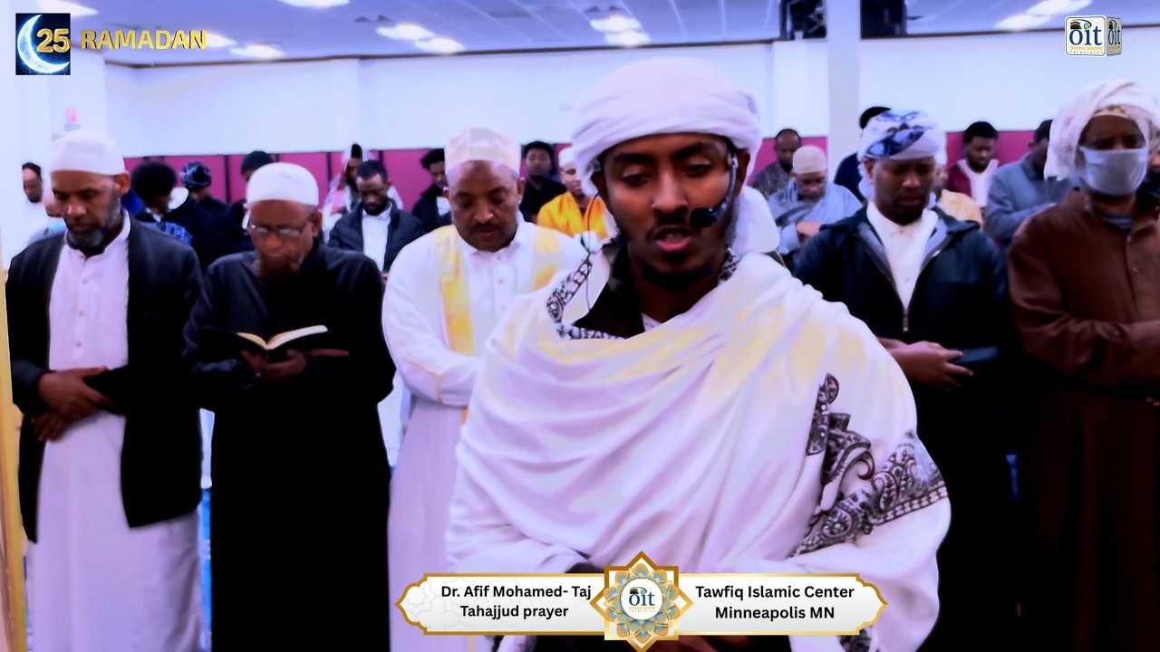 6th night of Tahajjud at Tawfiq Islamic Center, Minneapolis- MN USA
