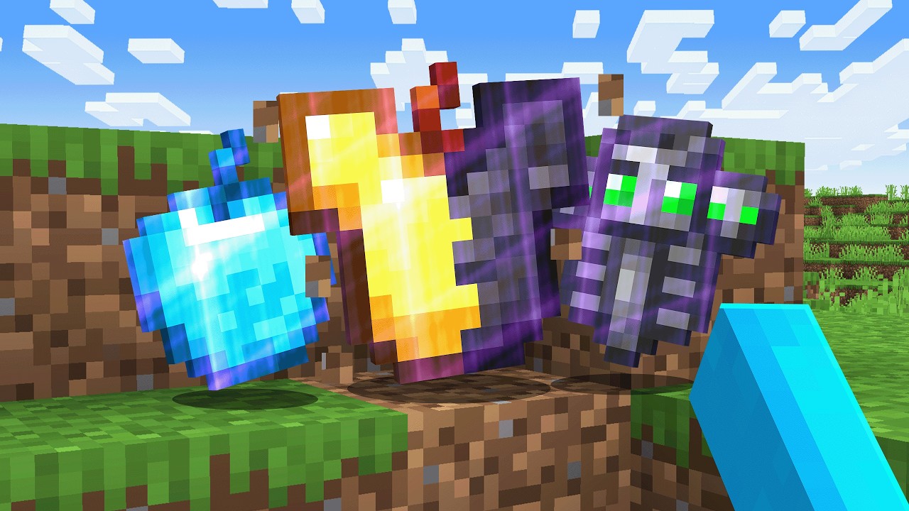 Minecraft, aber ITEMS sind GEMODDED!