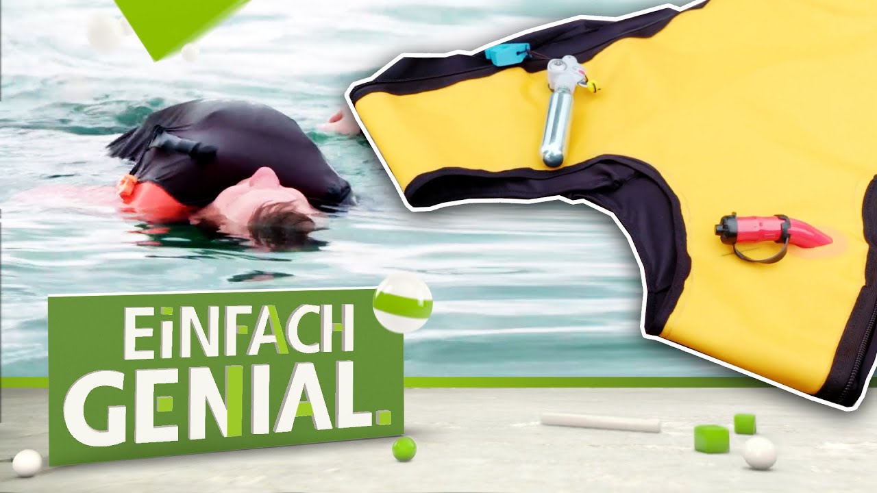 RETTUNGSSHIRT für WASSERSPORTLER: T-Shirt mit Rettungsweste | Einfach genial | MDR