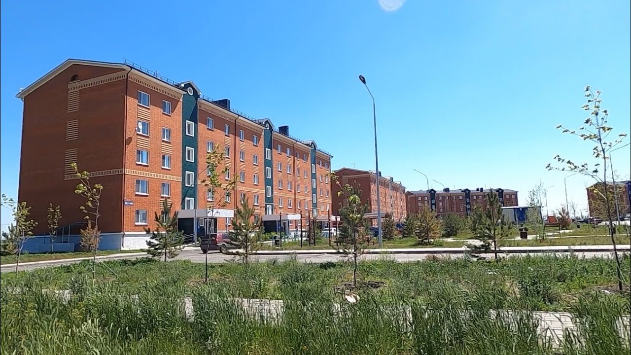 Костанай Едем в микрорайон