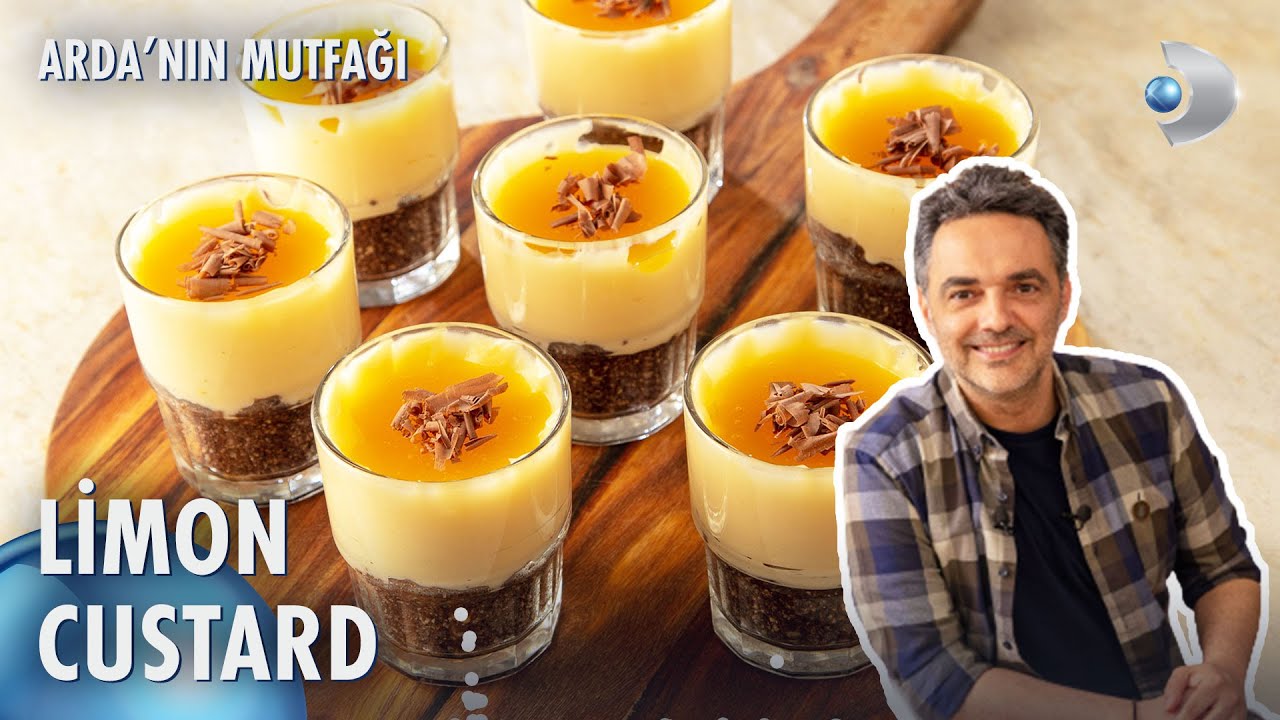 Limon Custard Tarifi 🍋 | Arda'nın Mutfağı 180. Bölüm