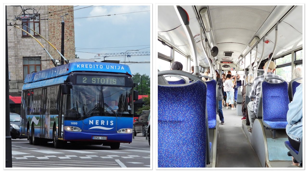 Solaris Trollino II 15 AC #1680 - VVT Vilniaus Vie&scaron;asis Transportas