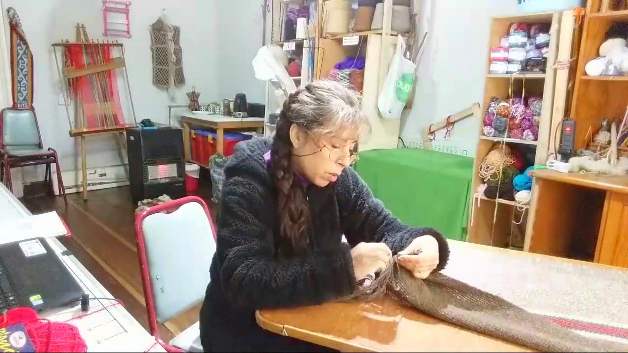 TELAR MARIA: Cómo se logra un tejido sin flecos