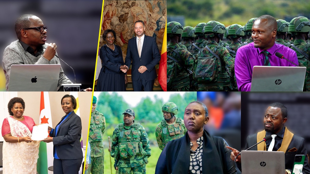 U RWANDA RWAMAGANYE IBIREGO BYA HRW KURI RDF MURI RDC/ U BURUNDI BWAVUZE KURI AMBASADERI BWAHAMAGAJE