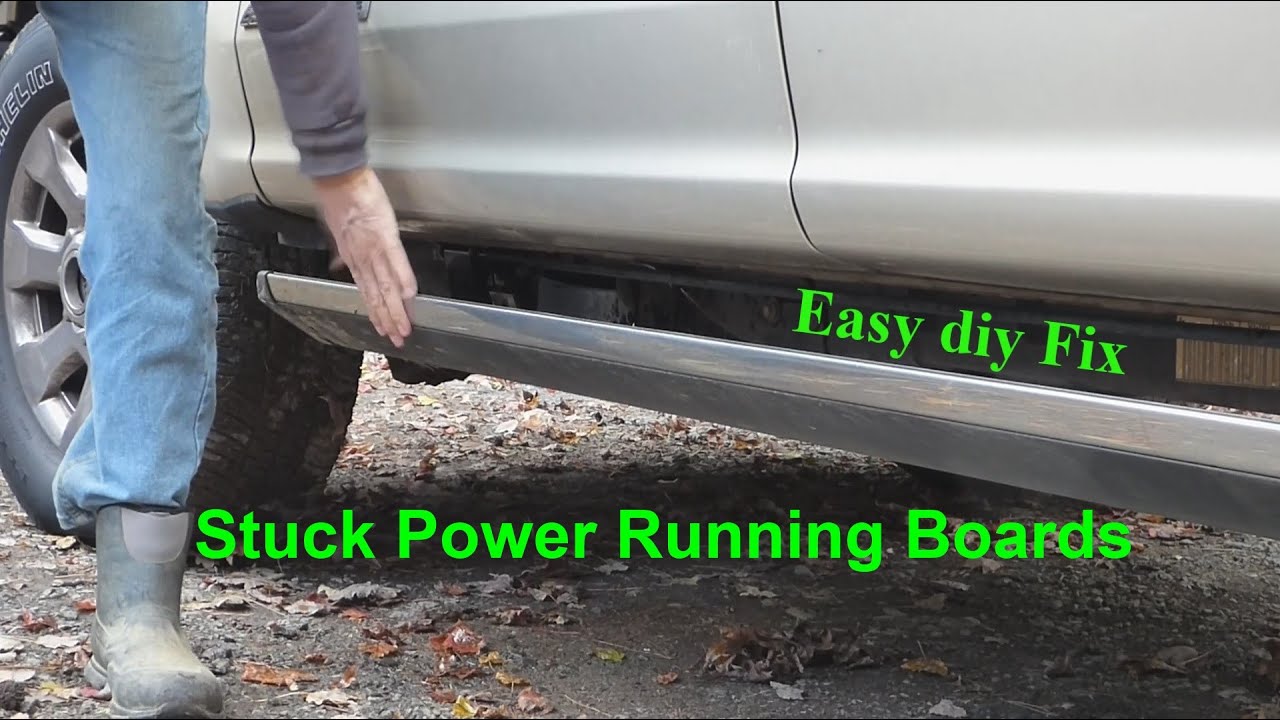 How to FIX & Maintain Ford Power Running Boards - EASY DIY!