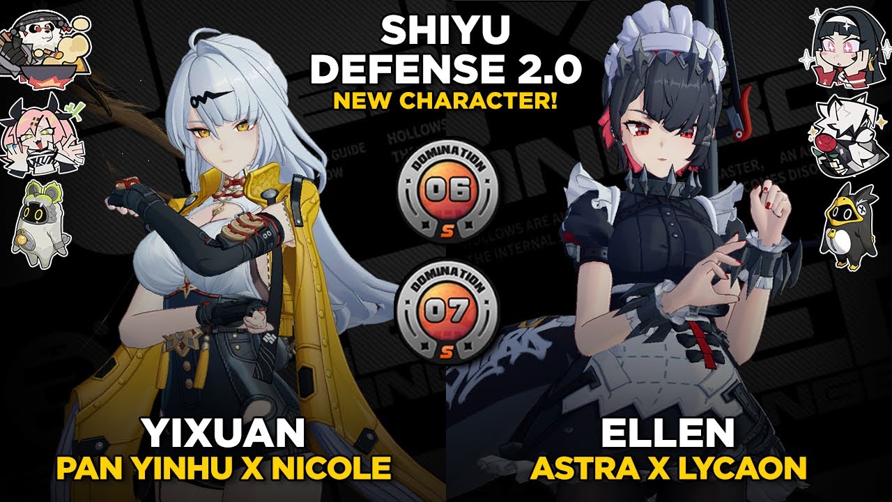 NEW M0S0 Yixuan & BUFFED M0S0 Ellen | Shiyu Defense 2.0 Stage 6-7 | Zenless Zone Zero 2.0