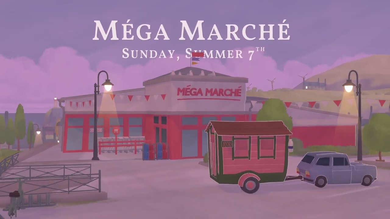 Tiny Bookshop [2] - Flea Market & Supermarket!