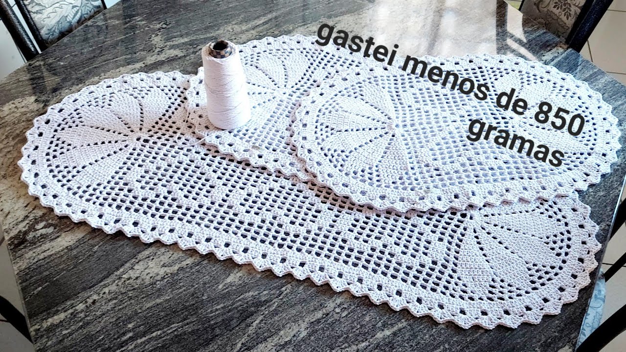 produção feita com menos de 1kg de barbante