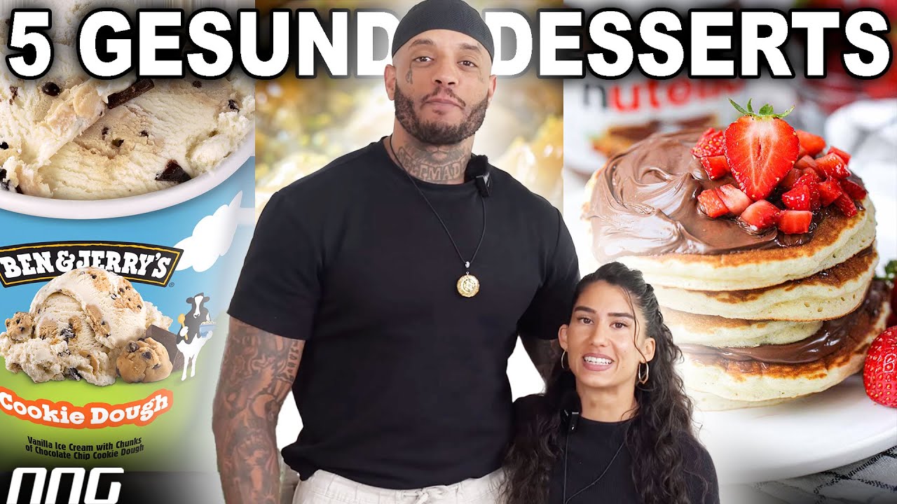 5 GESUNDE DESSERTS & SÜßIGKEITEN ZUM NACHMACHEN - OHNE ZUCKER & GLUTEN I NNG KITCHEN