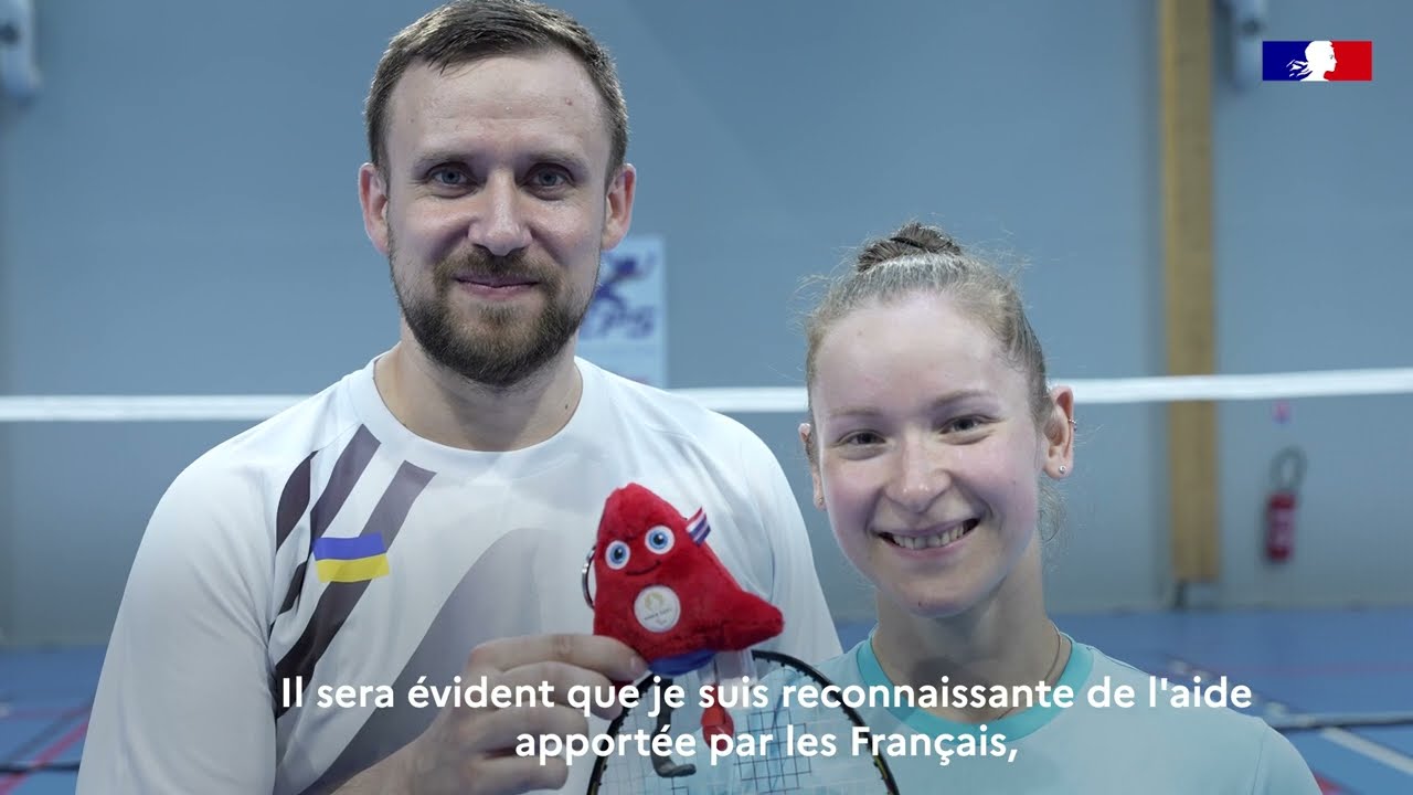 En route vers les Jeux paralympiques de Paris 2024 : O.Kozyna, athlète ukrainienne de para-badminton