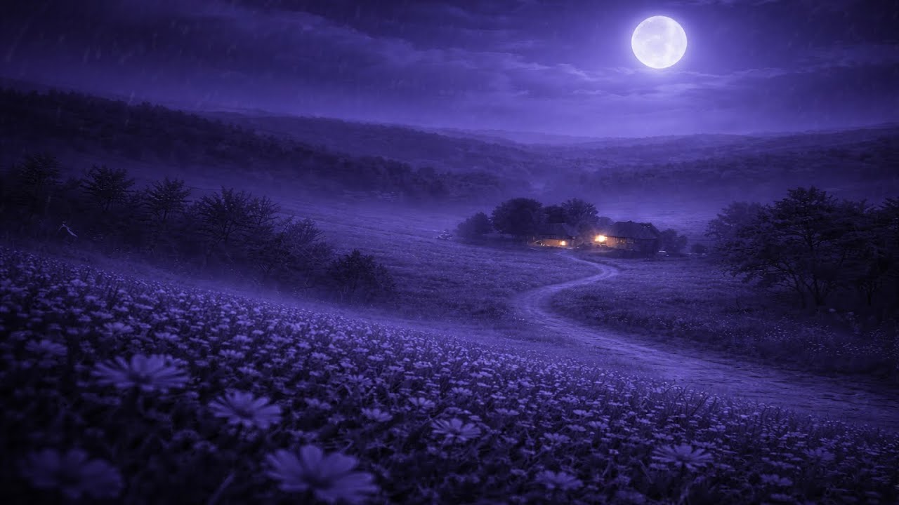 Sleep Music for Emotional Exhaustion - Rain and Orchestra (5 hours)