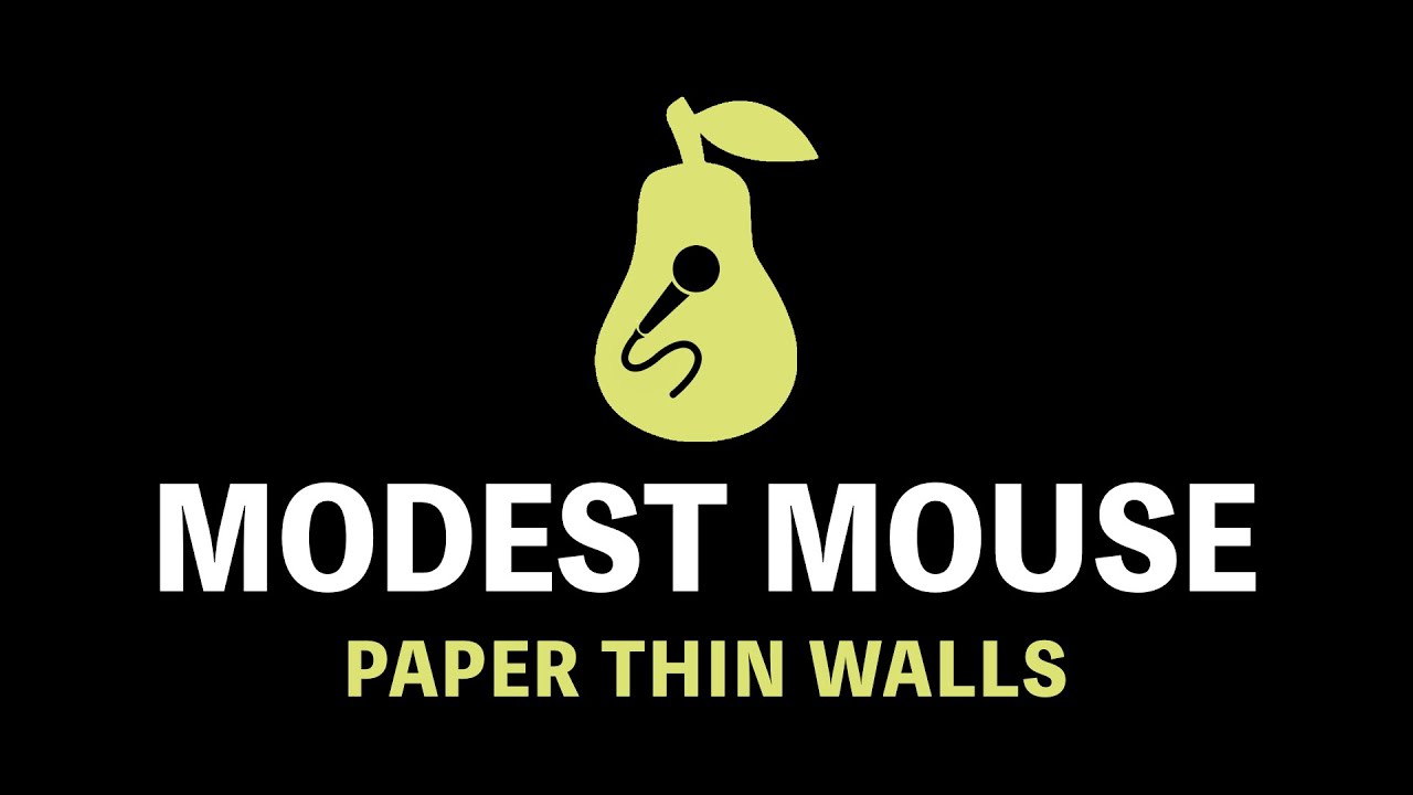 Modest Mouse - Paper Thin Walls (Karaoke)
