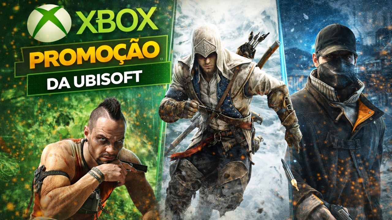 PROMOÇÃO da Ubisoft! Jogos com Descontos Imperdíveis!