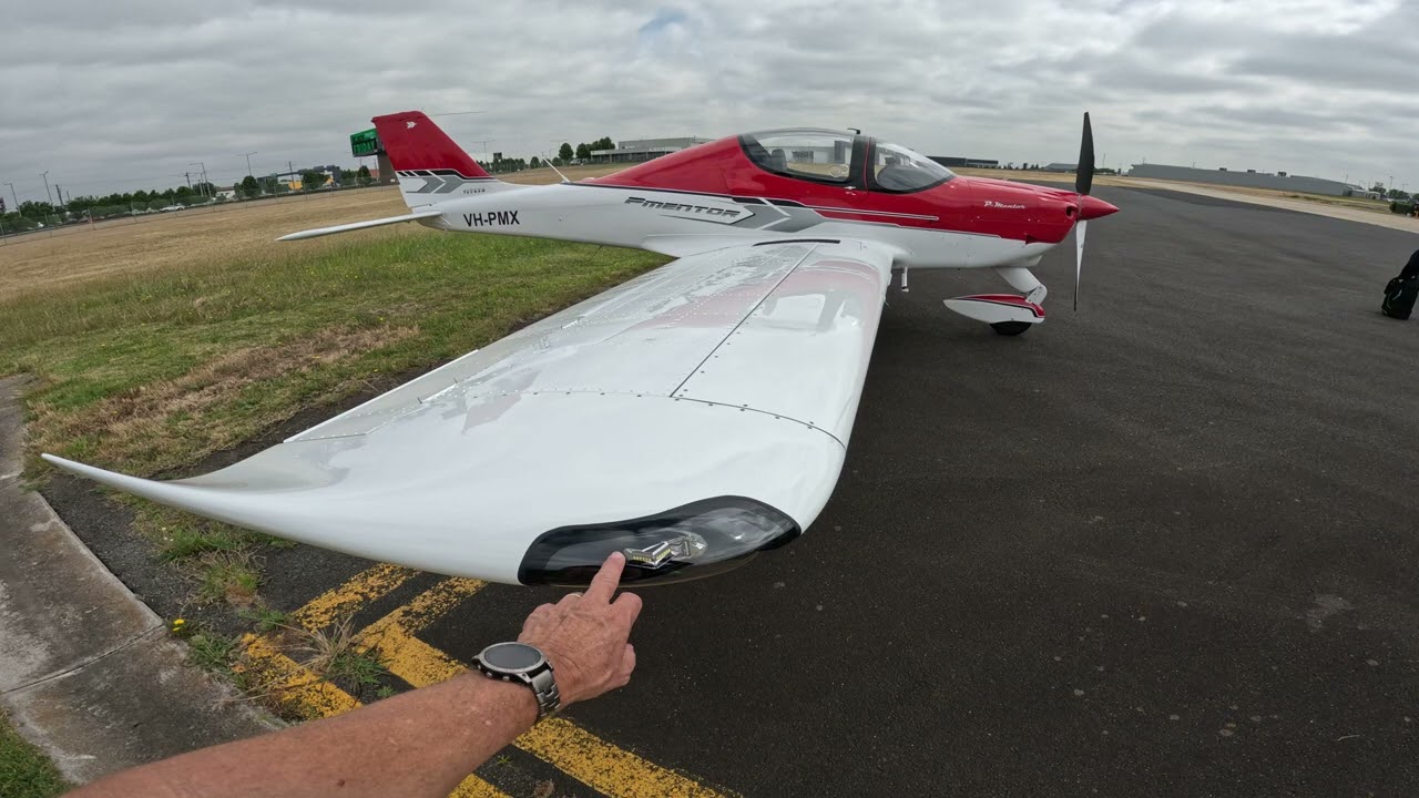TECNAM-P-MENTOR - VH-PMX WALK AROUND