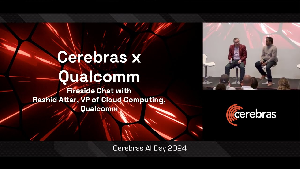День искусственного интеллекта Cerebras — неформальная беседа с Qualcomm и Cerebras.