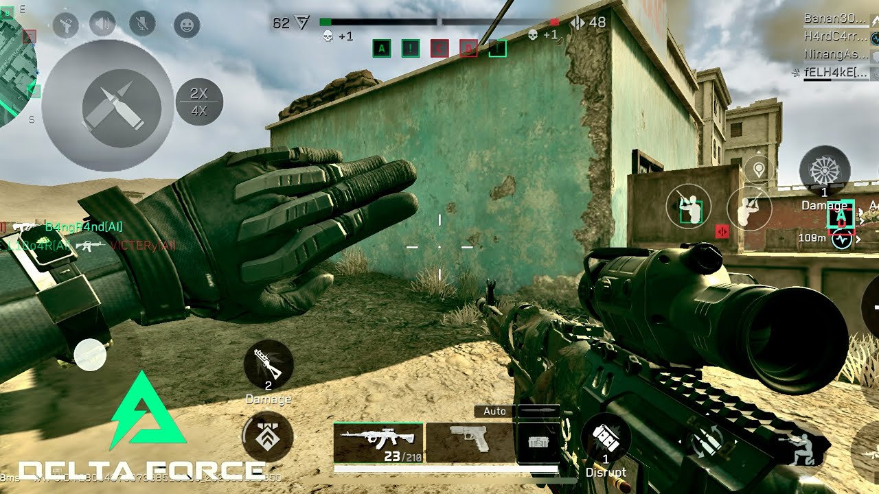 DELTA FORCE MOBILE - ULTIMATE GRAPHICS IPHONE 12 PRO GAMEPLAY
