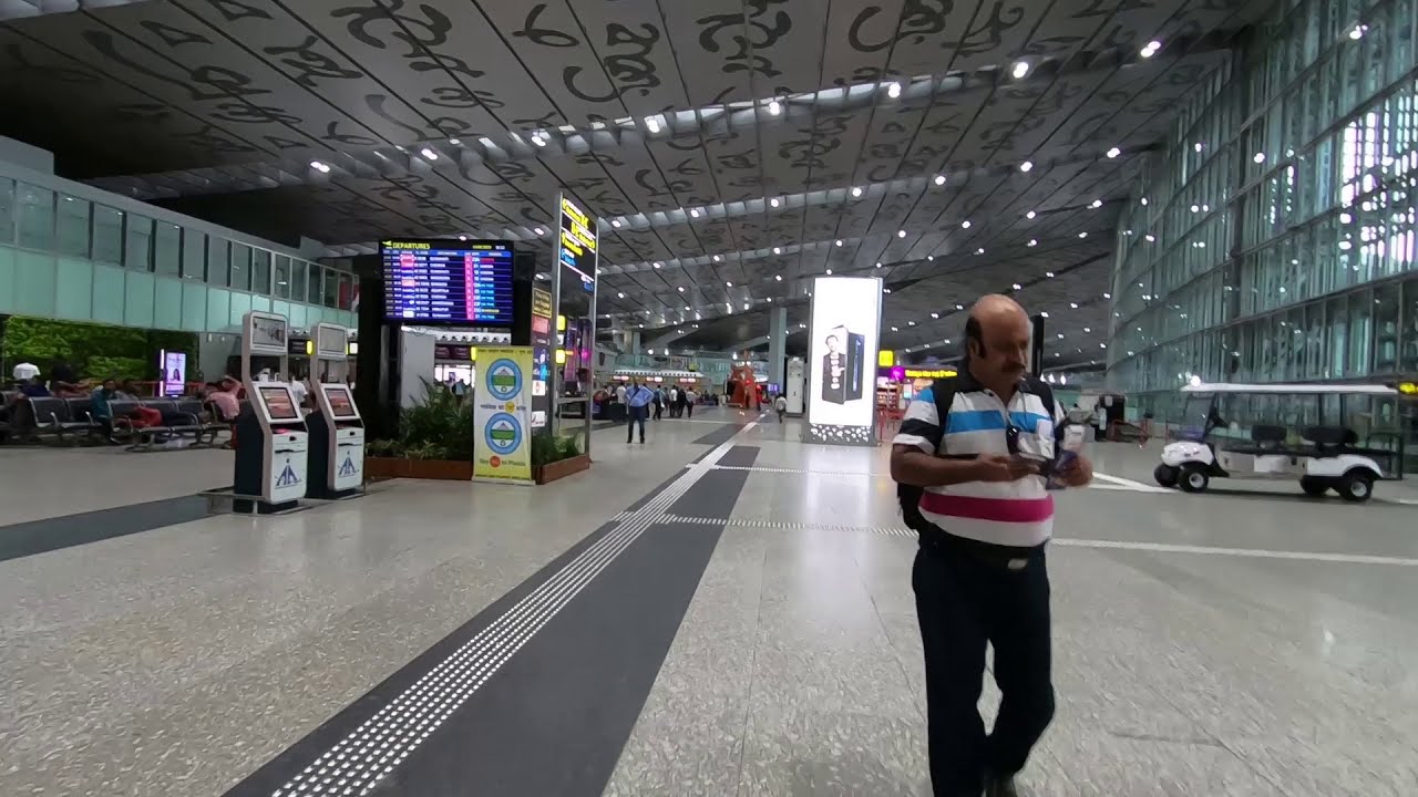 Walking tour of Netaji Subhas airport, Kolkata