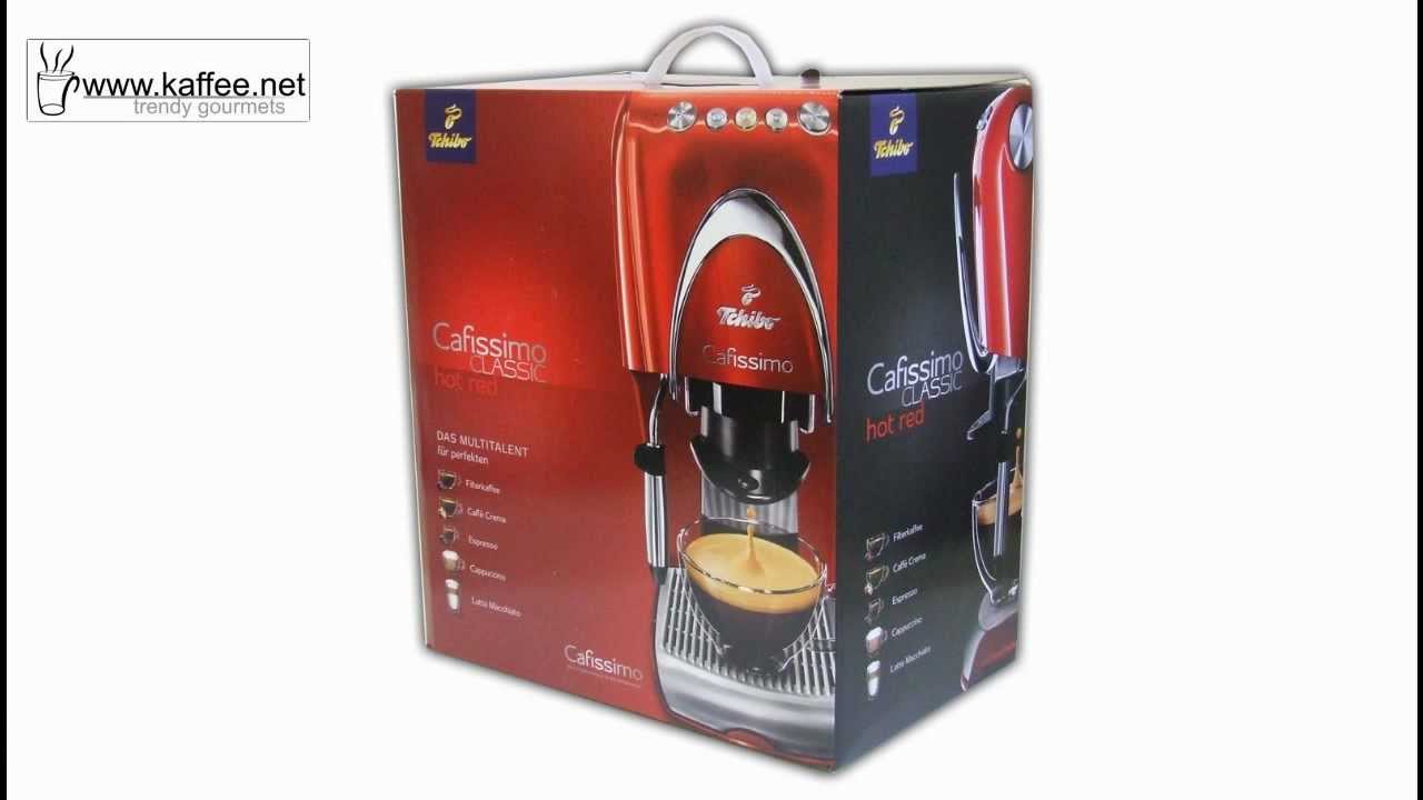 Unboxing Tchibo Caffissimo classic 