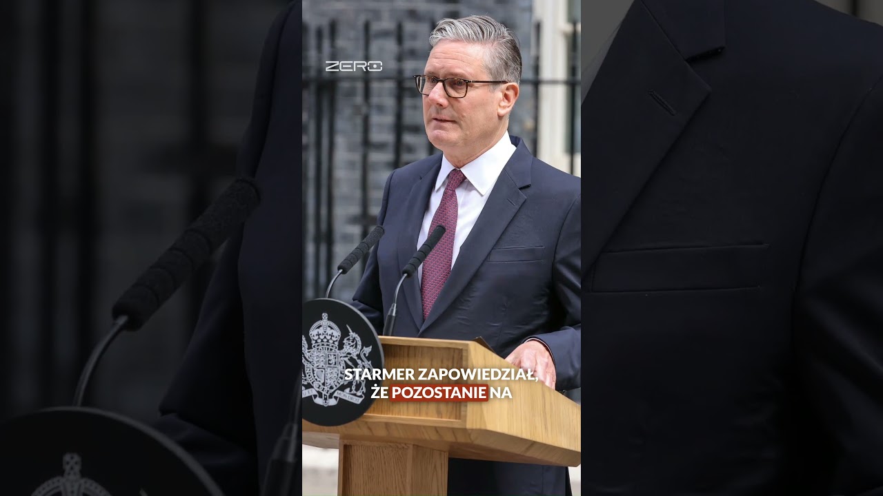 PREMIER WIELKIEJ BRYTANII REZYGNUJE. KEIR STARMER ODCHODZI