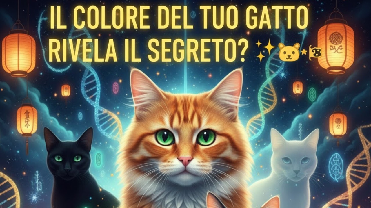 Il Colore del Tuo Gatto Rivela il Suo Carattere? Scienza e Leggende