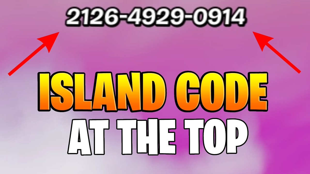 How To Make Island Code At The Top Of Map In Fortnite Creative! | 2026