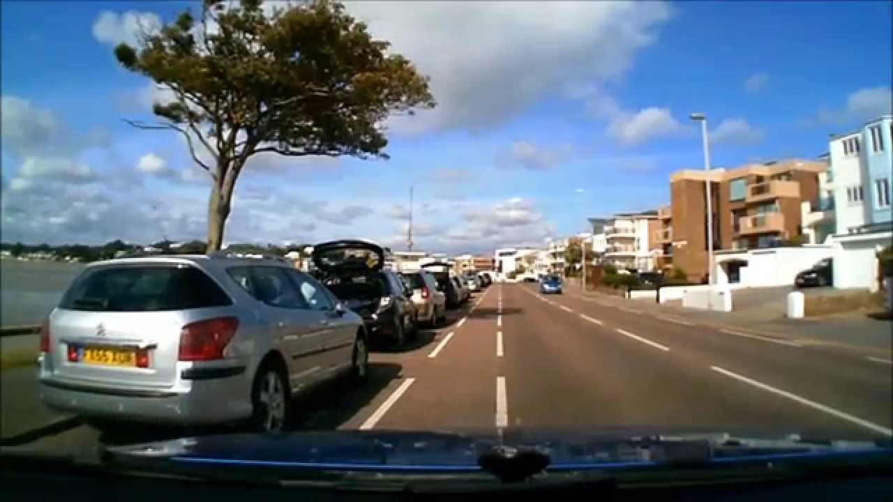 Driving in England-London to  Bournemouth, Poole.