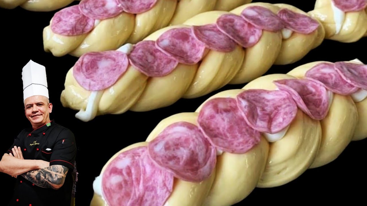 TRANÇA DE CALABRESA COM CATUPIRY!!