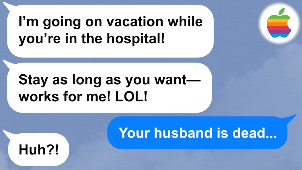 【Apple】This woman cheated on her dying husband and abandoned their son... but justice is served!
