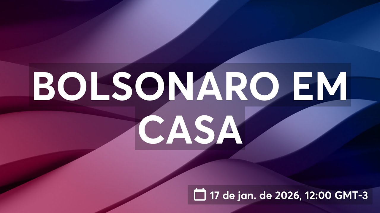 BOLSONARO EM CASA