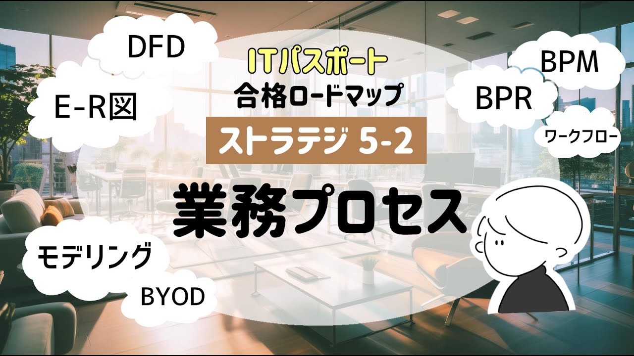 ITパスポート｜ストラテジ分野【5-2 業務プロセス】