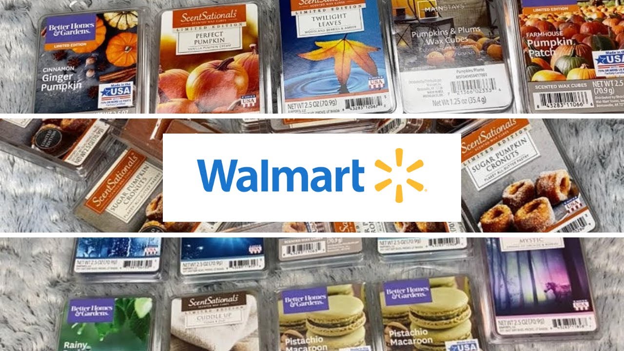HUGE! Walmart Wax Melt Collection // ScentSationals and Better Homes and Gardens